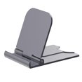 thumbnail image 4 of Soporte para teléfono celular, Soporte para teléfono celular de escritorio Plegable ajustable Robusto Plegable Universal Cuna multiángulo Escritorio Negro Sunnimix Soporte para teléfono, 4 of 8