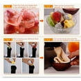 thumbnail image 4 of 200w Home Ice Cream Maker Fruit Soft Serve Maker Energy-Saving Electronic Ice Cream Machine Silver US Plug, 4 of 5