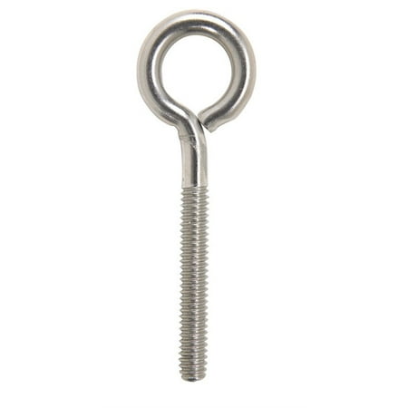 

Hampton 02-3456-439 Bolt Eye Closed with Stainless Steel Hex Nut 0.25 x 3 in. - pack of 10