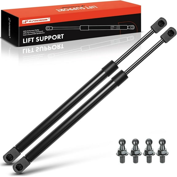 A-Premium Tailgate Rear Hatch Lift Supports Shock Struts Gas Springs Replacement for Jeep Compass 2007-2014 with Speakers 2-PC Set