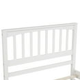 thumbnail image 5 of Gzxs Platform Bed Frame with Headboard, Footboard, Wood Slat Support, No Box Spring Needed, Twin size, White, 5 of 9