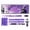 purple, variant on Anime Girl Gradient Keycap Set for Mechanical Keyboards, Cherry Profile Custom Keycaps,side Letters with Translucent Design
