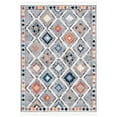 thumbnail image 3 of SAFAVIEH Morocco Zowie Geometric Polyester Runner Rug, Grey/Multi, 2'2" x 8', 3 of 5