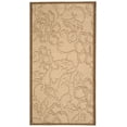 thumbnail image 2 of Safavieh Courtyard Helen Floral Indoor/Outdoor Area Rug, Natural/Brown, 2'7" x 5', 2 of 9