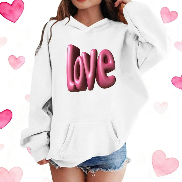 Sudadera con capucha para niños, cuello redondo, manga larga, ropa de abrigo para niños de talla mediana y grande, jersey, blusa de poliéster para niños