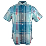 Can't Stop Ikat Silk Camp Short Sleeve Shirt-DB-S