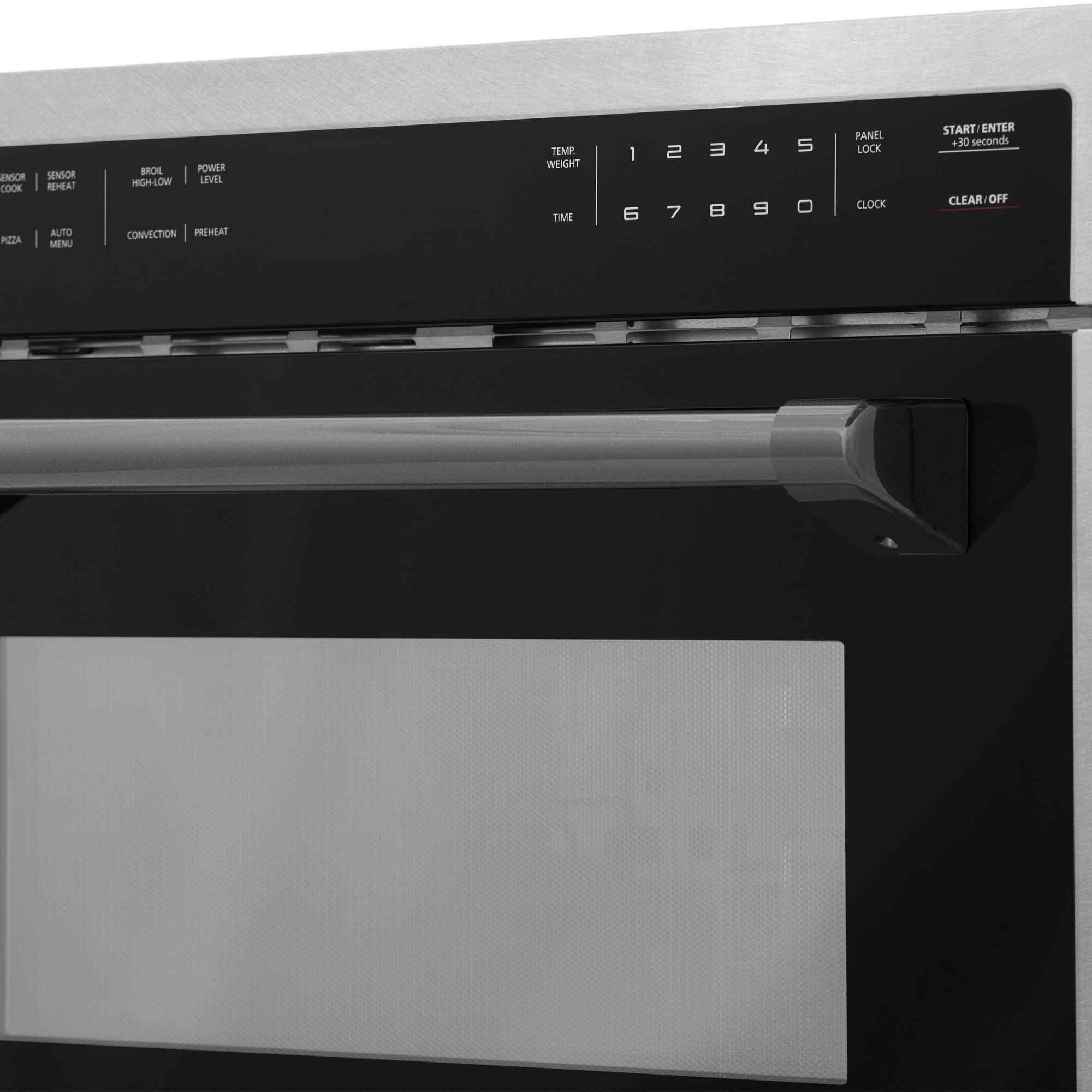 Zline MWOZ-24-SS-MB Autograph Edition 24" Wide 1.55 Cu. Ft. 1000 Fingerprint Resistant