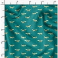 thumbnail image 2 of Soimoi Crepe Silk Fabric Fox Animal Print Fabric by Yard 42 Inch Wide, 2 of 6