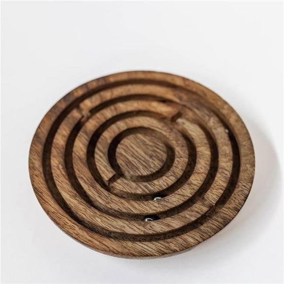 MDR Trading Inc. FP-IMW-031 Wooden Maze With 3 Metal Balls Game