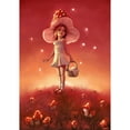 thumbnail image 1 of Diamond Painting (DE9148) 5D Drawing Square DIY Kit (WT105 Mushroom Girl) 20X30cm FLhrweasw Nuevo, 1 of 1