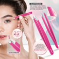 thumbnail image 3 of Set de pinzas Markhor Pink Aura Eyebrow para mujer, 4 piezas, 3 of 9