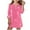 Pink, variant on Cethrio Girls Velvet Dresses Size 10-12, Casual Long Sleeve Lapel Collar Party Midi Dresses Pink