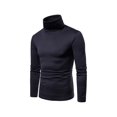 thumbnail image 1 of Minnieouse Camisa térmica de algodón de cuello alto para hombre, jersey de manga larga de Color sólido, ropa interior para dormir en casa y en la escuela Ropa interior Gris oscuro L Minnieouse AP013664-06, 1 of 6