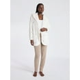 thumbnail image 3 of Joyspun Women’s Plush Sleep Cardigan, Size XS-3XL, 3 of 6