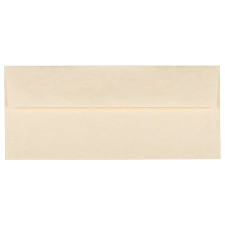 UPC: 0609722709613 | JAM Paper & Envelope No. 10 Envelopes  4 1/8 x 9 1/2  Natural Parchment  25/Pack