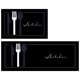 thumbnail image 1 of Tapete Absorbente para Cocina Ideen Negro 120 x 45 cm, 1 of 6