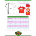 thumbnail image 2 of Isaac Mizrahi Loves Sesame Street Elmo Toddler Baby Short Sleeve T-Shirt Tee SEB052SS, 2 of 7