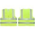 thumbnail image 4 of Neiko 53956A High-Visibility Safety Vest with Reflective Strips for Emergency, Construction, and Safety Use, Neon Yellow, Medium, 4 of 6