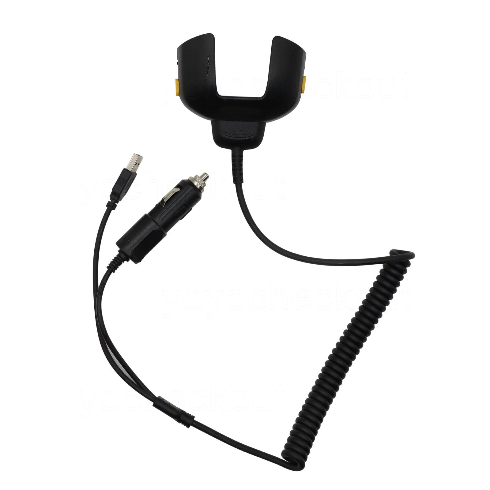 USB & Vehicle Car Charger Cable For Zebra TC70 TC77 TC72 TC75 TC75X 2-in-1 USB and Car Quick Charger Cable-2PCS