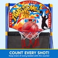 thumbnail image 3 of Arcade Basketball Game Set with 4 Balls and Hoop for 3 to 12 Years Old Indoor Outdoor Sport Play - Easy Set Up - Air Pump Included - Ideal for Competition, 3 of 8
