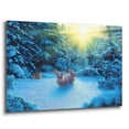 thumbnail image 2 of Epic Art 'Snowy Adventure' by Kirk Reinert, Acrylic Glass Wall Art, 36"x24", 2 of 8