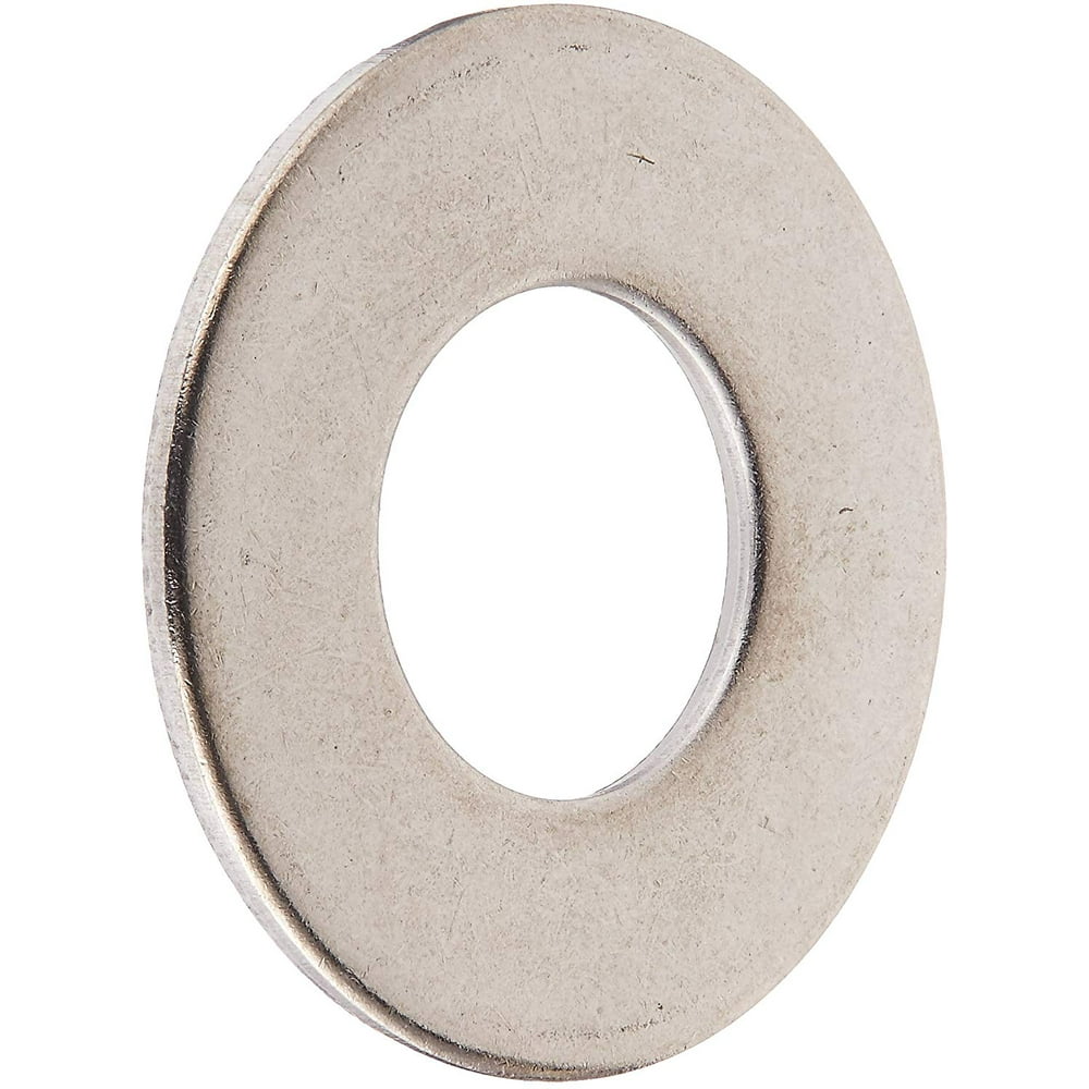830506 Stainless Steel 3/8Inch Flat Washers, 100Pack, Single, Flat