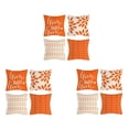 thumbnail image 1 of Fundas de Almohada Naranja 18X18 Juego de 12 Fundas de Almohada Decorativas para el Hogar de Almohada para Sofá de Exteriores, 1 of 7