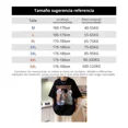 thumbnail image 3 of Playera Estampados Negra De Moda Manga Corta Para Hombre, 3 of 8