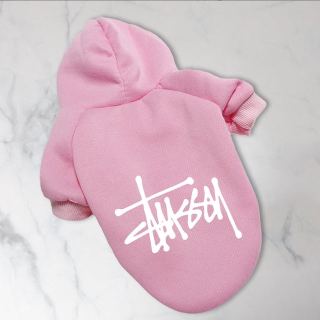 Ropa Para Perros Abrigo Con Capucha Para Perros De Clima Frío Ropa Con Capucha Suave Para Perros Suministros Para Mascotas (5Xl Rosa)