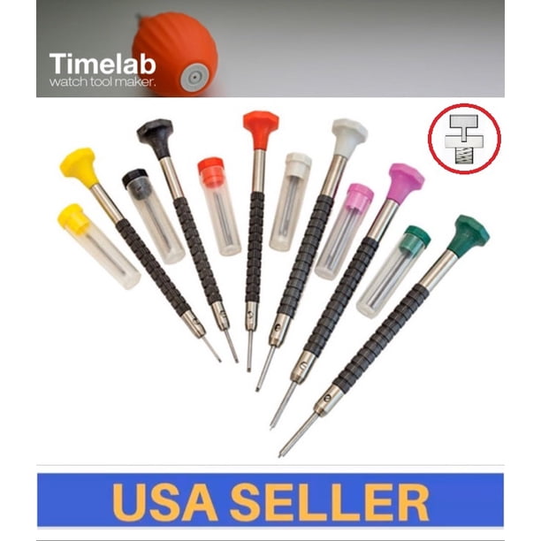 Timelab Professional watch Screwdrivers T blade Cut out Tip For Rolex ...