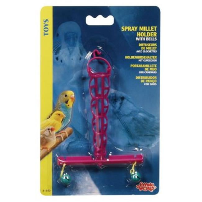 Living World 81680 Spray Millet Holder with Bells