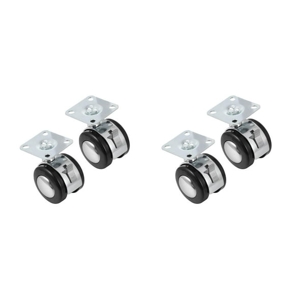 MLINS 4 Pcs  Practical Caster Wheels Heavy Duty Casters Furniture Casters with Brake