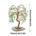 thumbnail image 3 of Leodye 1PCS Crushed Crystal fortune Tree - Willow-shaped Craft Decoration, Home/office Lucky Ornament -15.75x2.56x23.62in, 3 of 6