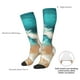 thumbnail image 4 of Fotbe Ocean Wave Crash Calcetas Divertidas Estampadas para Hombre y Mujer, Calcetas de Algodón hasta la Rodilla para Caminar, Correr, Enfermería y Embarazo, 4 of 6