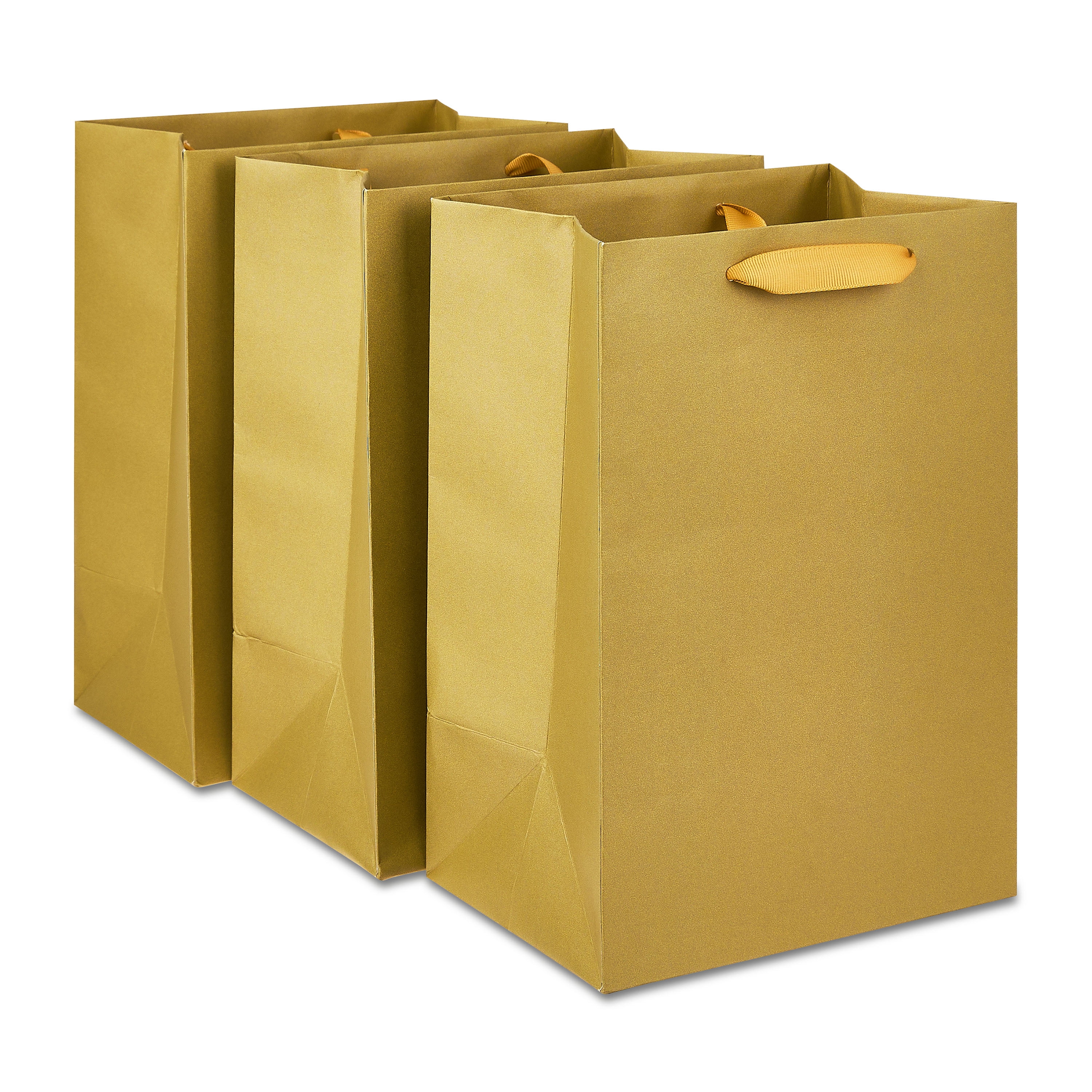 PAPER BAGとPAPER ３個 Paper Grocery Bags - 8 1/4 x 6 1/8 x 15 7/8