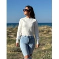 thumbnail image 6 of Zeagoo Women' Fall Crewneck Cropped Sweater Trendy Long Sleeve Ribbed Knit Pullover Jumper Tops, 6 of 6