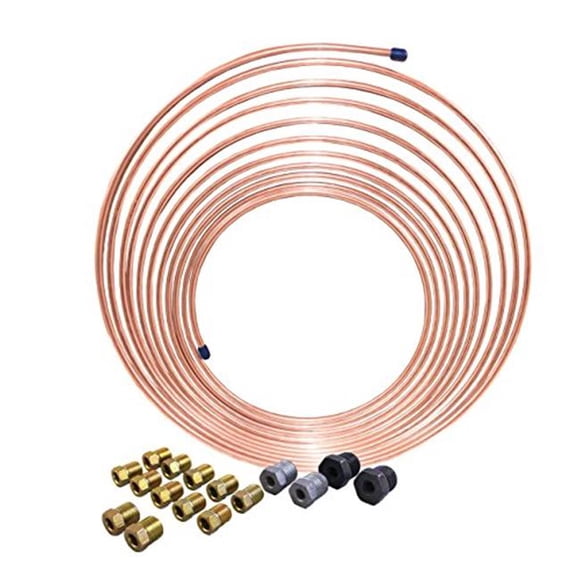 AGS Solutions AKCNC-325K 0.19 x 25 ft. Nickel Copper Brake Line Coil