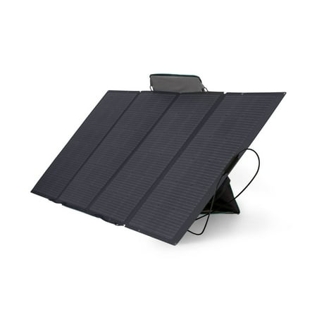 EcoFlow 400W Portable Solar Panel for Power Station Foldable Solar Charger with Adjustable Kickstand Waterproof IP67 for Outdoor Camping RV off Grid System