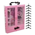 thumbnail image 4 of arctrm Armoire Garde-Robe pour Poupées Rangement de Vêtements Joli Tiroir Ouvrable Miniature Robuste, 4 of 9