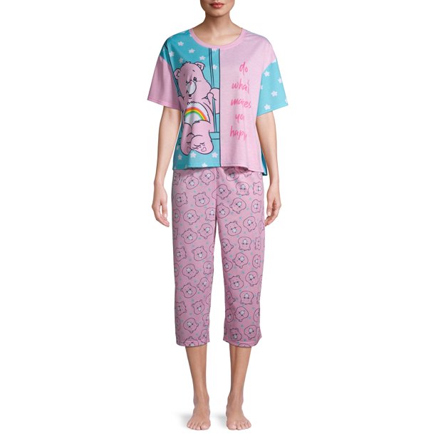 Care Bears Care Bears Women's and Women's Plus Sleep Set Walmart