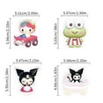 thumbnail image 3 of DONNGZAE 200 PCS Cute Sanrio Cartoon Stickers for Kids Teens, Vinyl Waterproof Water Bottles Laptop Skateboard Stickers SLO526-0351, 3 of 5