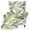 Tropical Leaf, variant on TSOVTHRID Tree Reindeer Snowman Candy Cane Snowflake Pattern Wingback Sofa Cover, Washable Wingback Slipcover Non-Slip 1 Seat Couch Soft Furniture Protector Covers Christmas Decor with Elastic Bottom