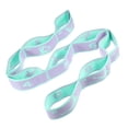 thumbnail image 1 of Banda de estiramiento de yoga Unique Bargains, correa de yoga con 9 lazos, banda elástica de ejercicio, correa expandible morada, 1 of 7