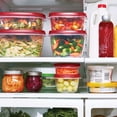 thumbnail image 2 of Contenants pour rangement alimentaire EasyFindLids de Rubbermaid, avec couvercles munis d’évents, rouge, ensemble de 26 pièces, 2 of 6