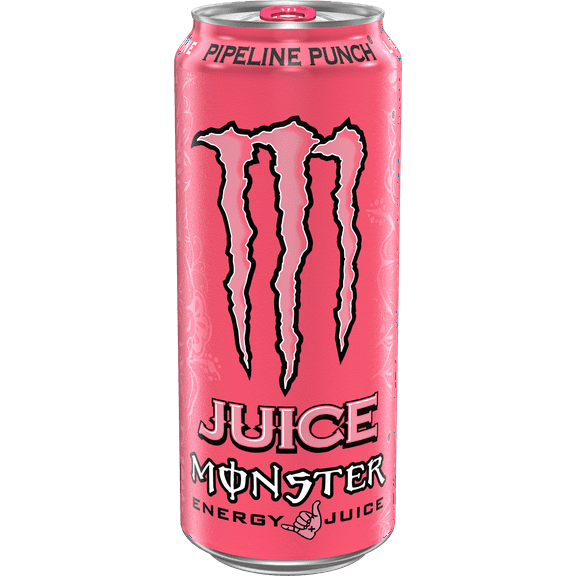 Juice Monster Pipeline Punch, Energy   Juice, 16 fl oz-Pack Of 2