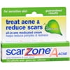 Scar Zone Acne Treatment Cream For Sensitive Skin, 0.5 oz