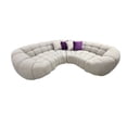thumbnail image 5 of Sala Curva Modular Azul Diseño Moderno Citrus Gris Reinicia 21 Muebles, 5 of 5