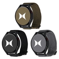Xtreme Replacement Smartwatch Bands for Samsung Galaxy Watches, Nylon Elastic, 3-Pack, For Women/Men