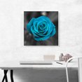 thumbnail image 2 of ARTCANVAS Baby Blue Rose Flower In Garden Canvas Art Print - Size: 18" x 18" (0.75" Deep), 2 of 9