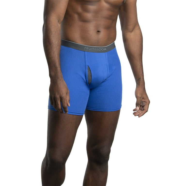 Fruit of the Loom Men's EverSoft CoolZone Fly Boxer Briefs